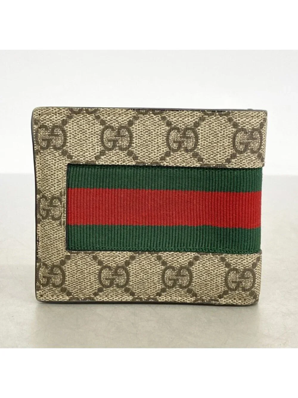 ★SOLD★ Gucci Billfold GG Supreme Sherry Line Brown Wallet - Picture 8 of 8